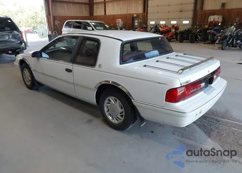 1992 Mercury Cougar Ls z USA, uszkodzony, nr VIN 1MEPM6045NH646487